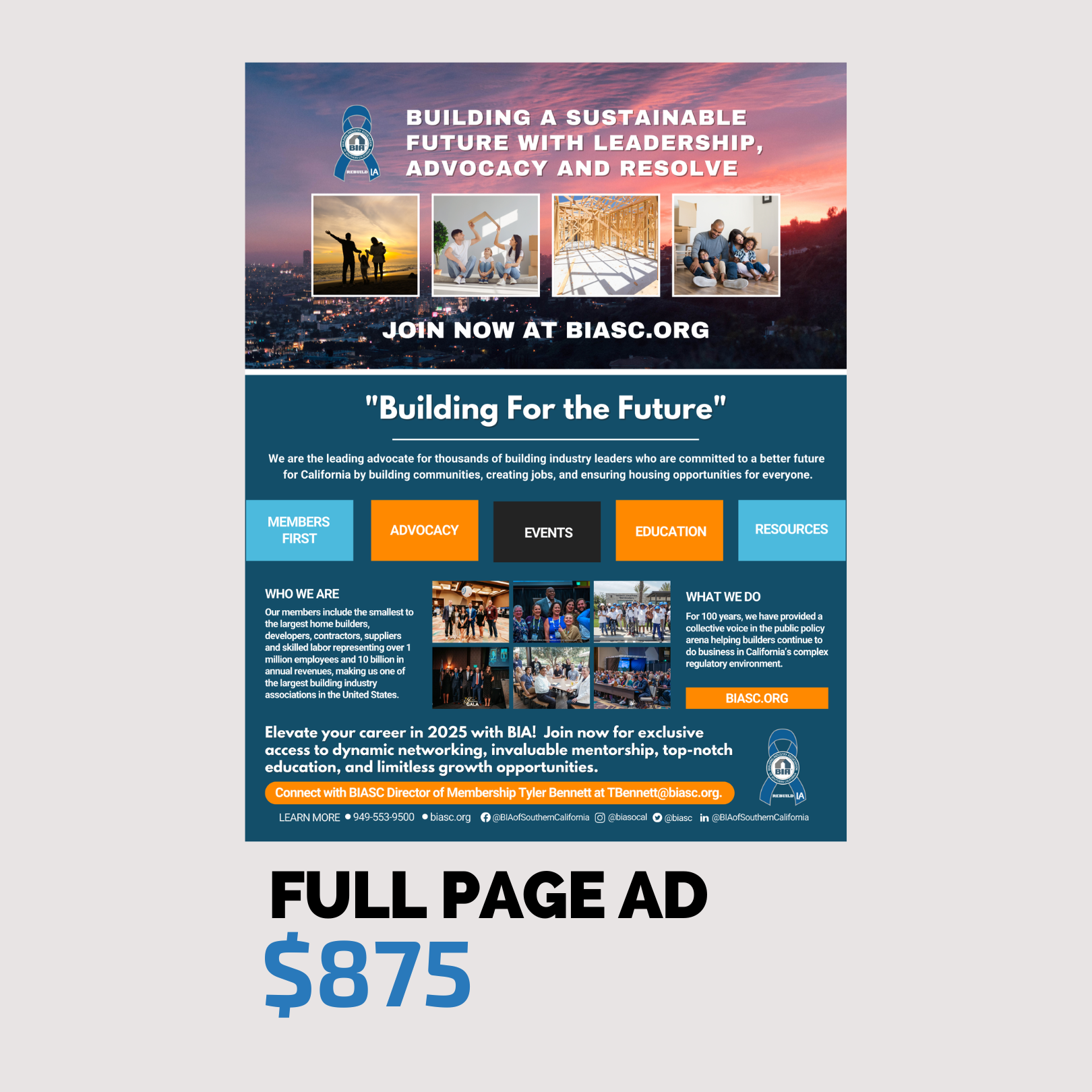 Magazine Ad - Full Page